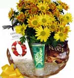 Chrysanthemum Basket